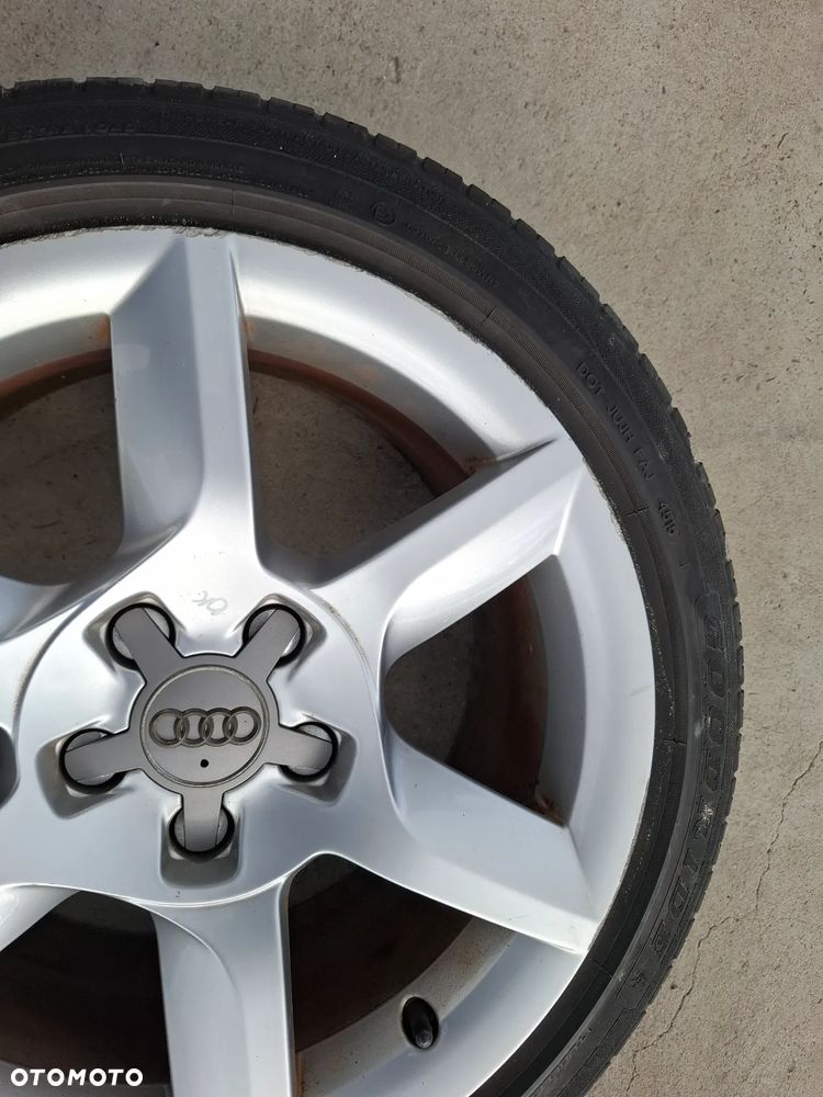Felgi Aluminiowe Opony Letnie Komplet R17 5x112 Audi VW 8T0601025D - 9