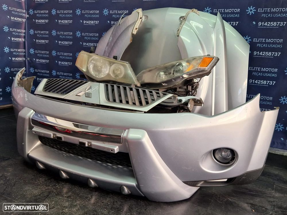 Frente completa usada MITSUBISHI OUTLANDER 2.0 Di parachoques oticas guardalamas capot radiador - 1