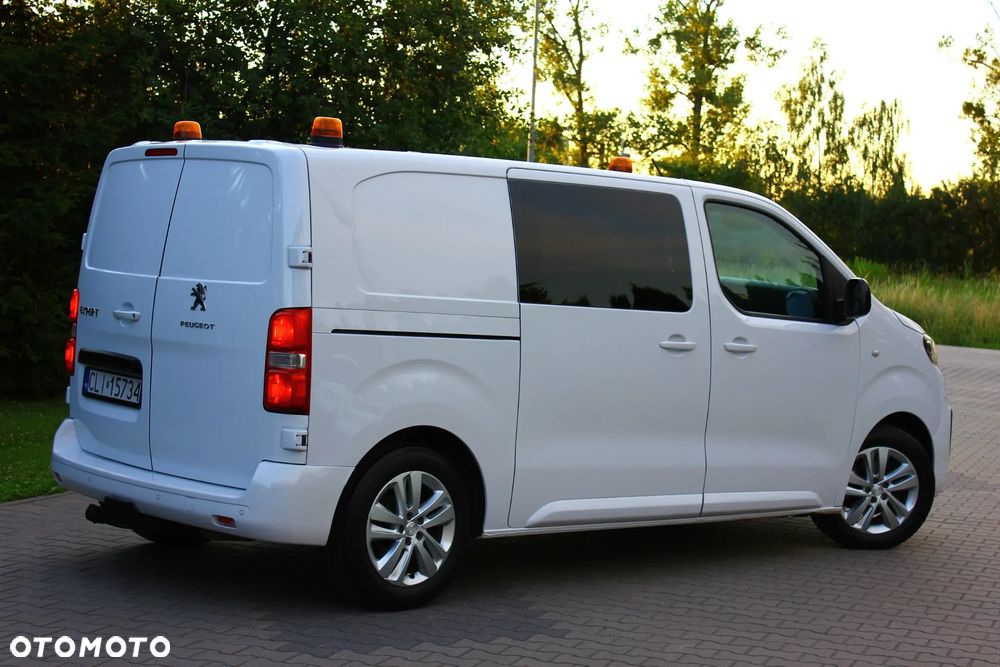 Peugeot EXPERT 2.0 177KM AUTOMAT BRYGADÓWKA 6 OSOBOWY NAVIGACJA KAMERA COFANIA ŁADNE AUTO - 12