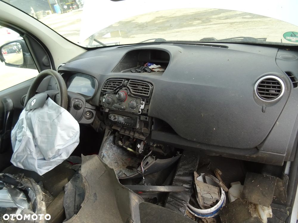 Renault Kangoo II maska zderzak drzwi deska fotele błotnik lampa bagażnik dachowy - 10
