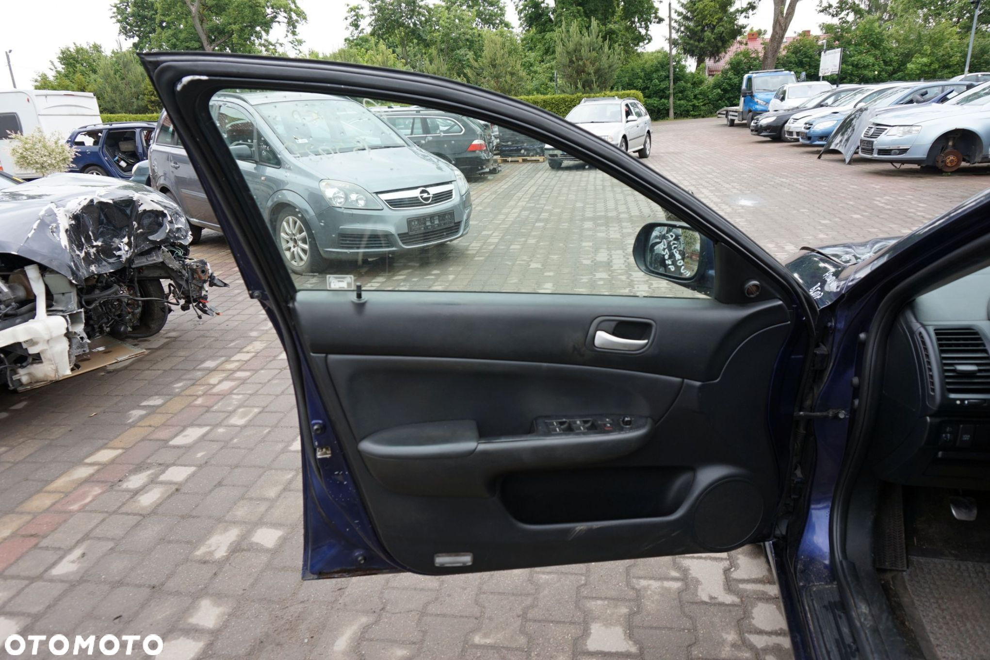 DRZWI PRZEDNIE LEWE ACCORD VII KOMBI B502P  GRANATOWY HONDA 2002-2005 - 5