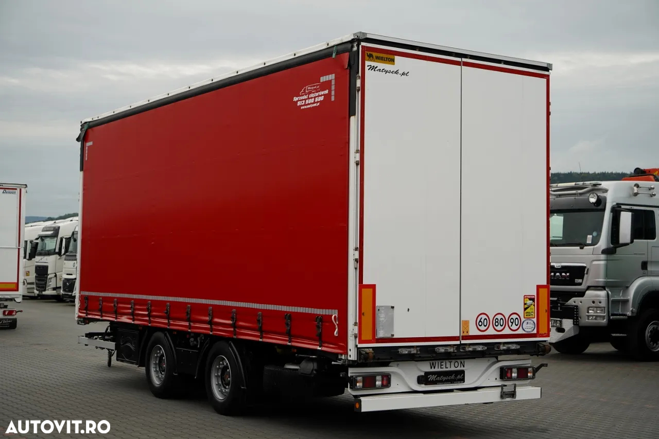 Wielton / REMORCA - 7,7 M / TANDEM / TRANSPORTABILĂ / 2021 - 4