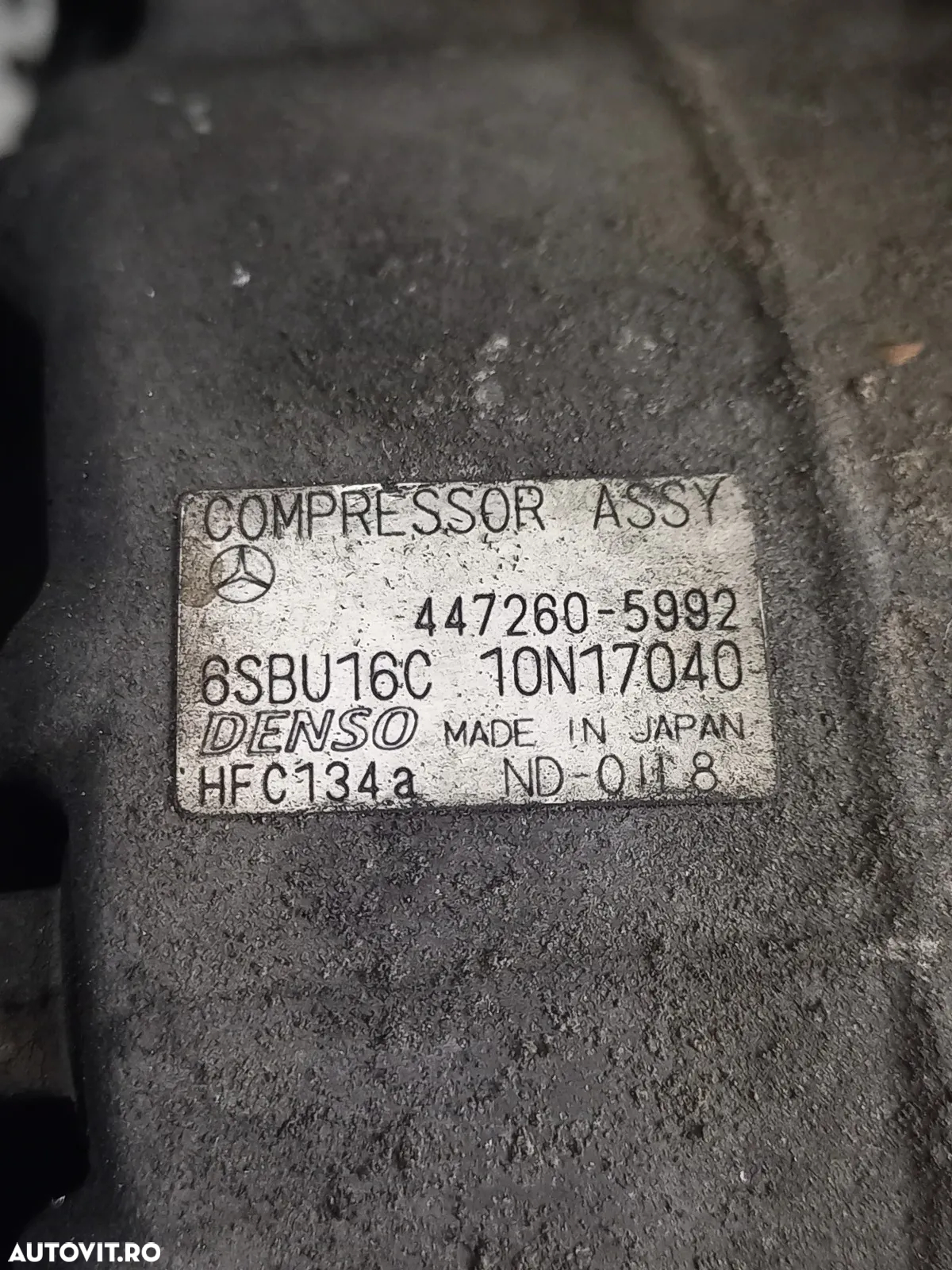 Compresor Clima Mercedes C/E Class W204 W212 Vito Ml Clk Cls 2.2 Cdi Euro 5 Motor 651 - Dezmembrari - 8