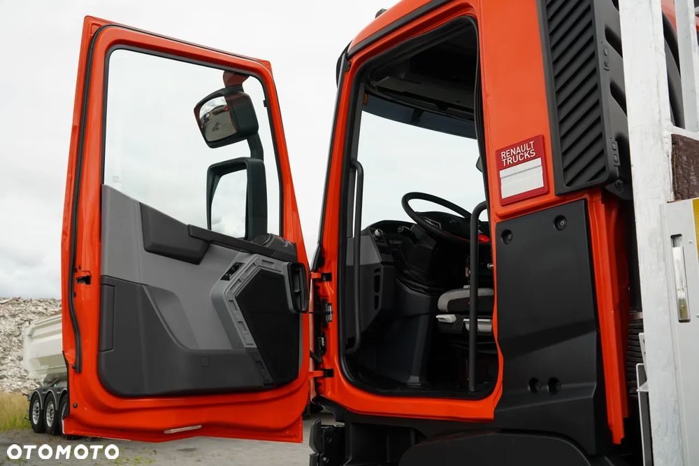 Renault K 380 / 6X4 / SKRZYNIOWY 6.2 M / + HDS HIAB 166 ES-4 / MAX UDŹWIG 6 500 KG / WYSÓW 12.3 M / ROTATOR / STEROWANIE RADIOWE  / SPROWADZONY - 26