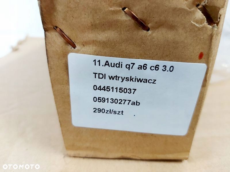 audi q7 4l a6 c6 3.0 tdi wtryskiwacz wtrysk paliwa 0445115037 059130277ab - 9