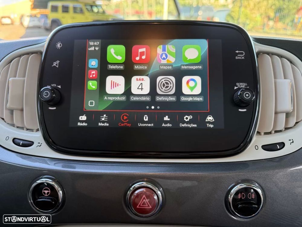 Fiat 500 1.2 Lounge Dualogic S&S - 9