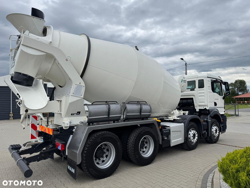 MAN TGS 42.430 8x4‼️Betonomieszarka‼️Euro6‼️STETTER 9m3‼️Automat‼️100% Oryginał‼️Sprowadzony‼️Navi Kamera Android - 3