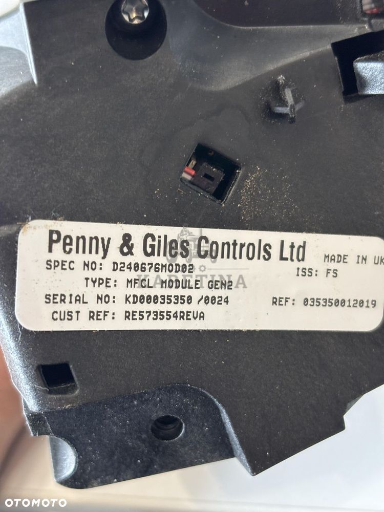 John Deere seria 6000 7000 8000 R - joystick 5-funkcyjny CommandARM RE573554 - 5