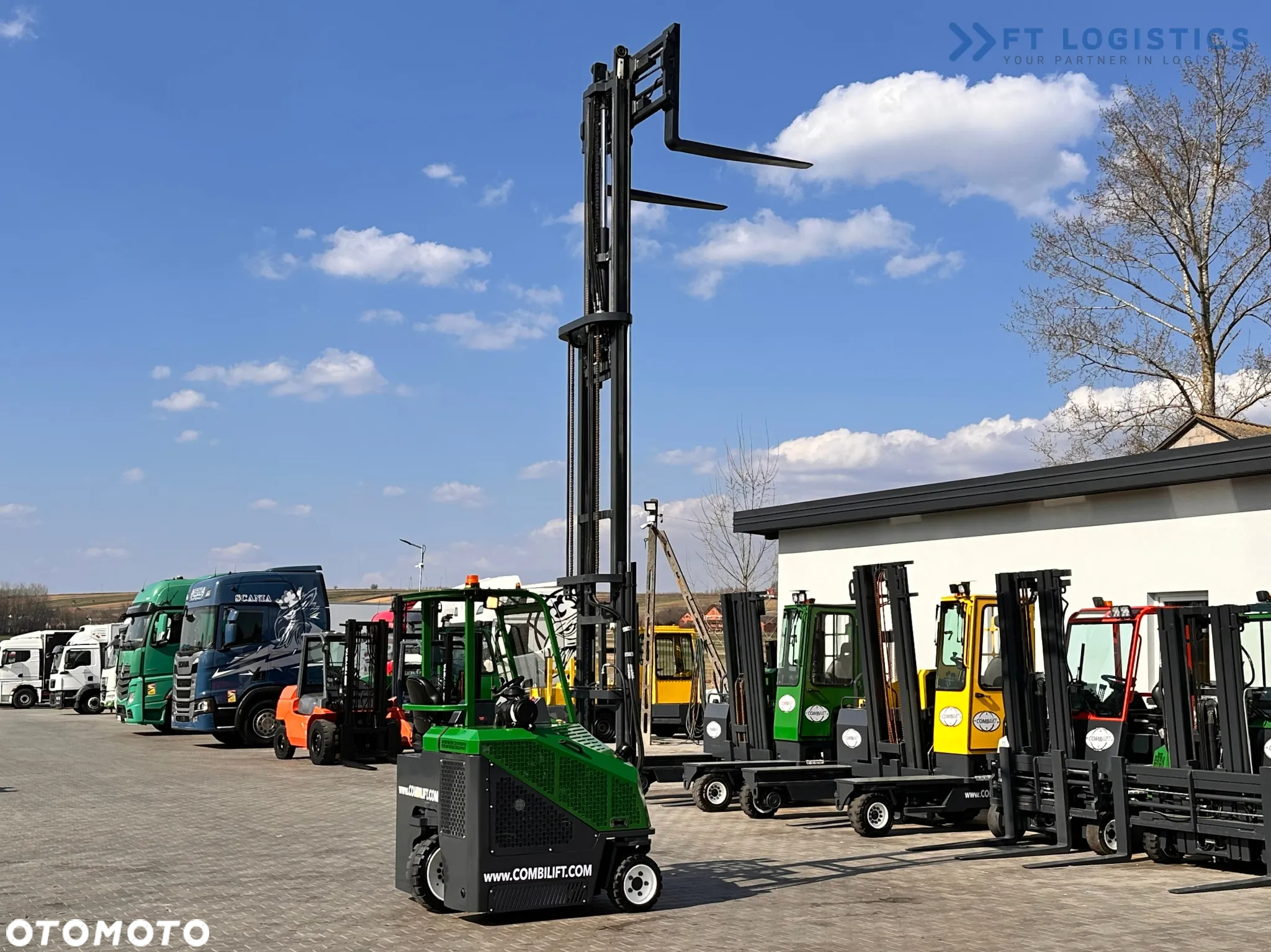 Combilift CB2500 / DIESEL / TRIPLEX / 5500MM / WOLNY SKOK / PRZESUW WIDEŁ / POZYCJONER / JAK NOWY - 31