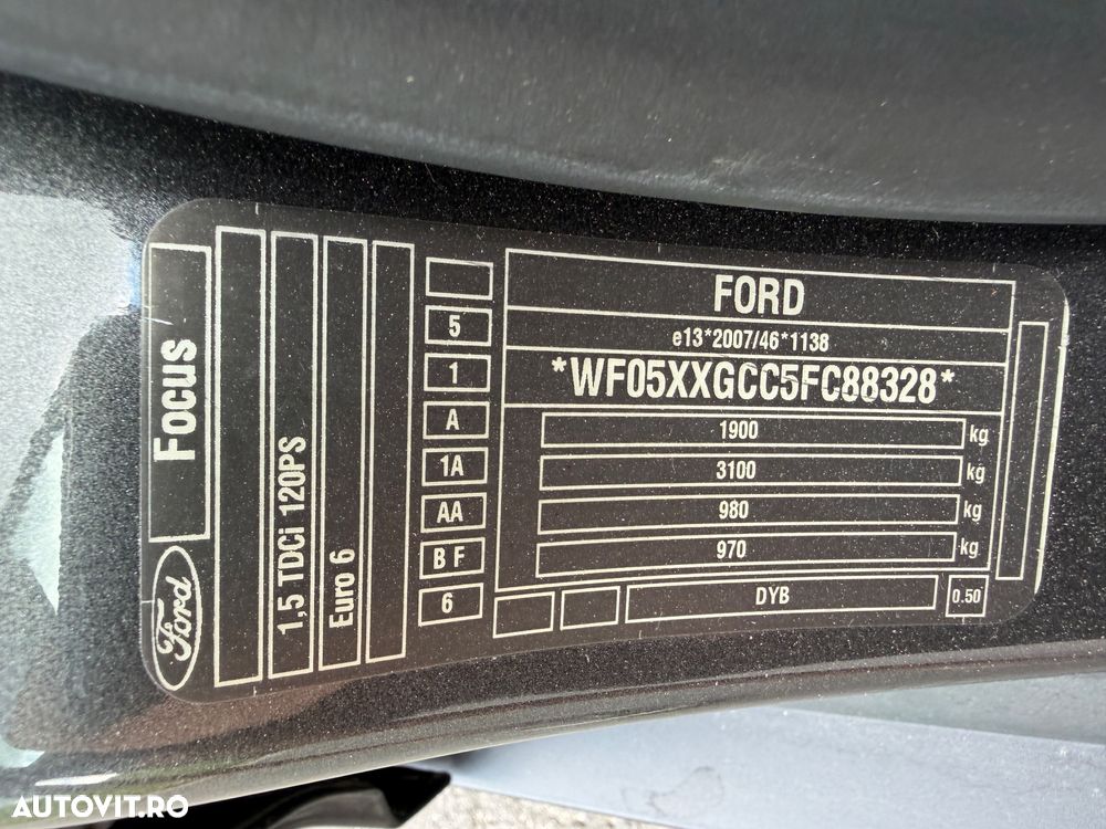 Ford Focus 1.5 TDCi DPF Start-Stopp-System COOL&CONNECT - 16