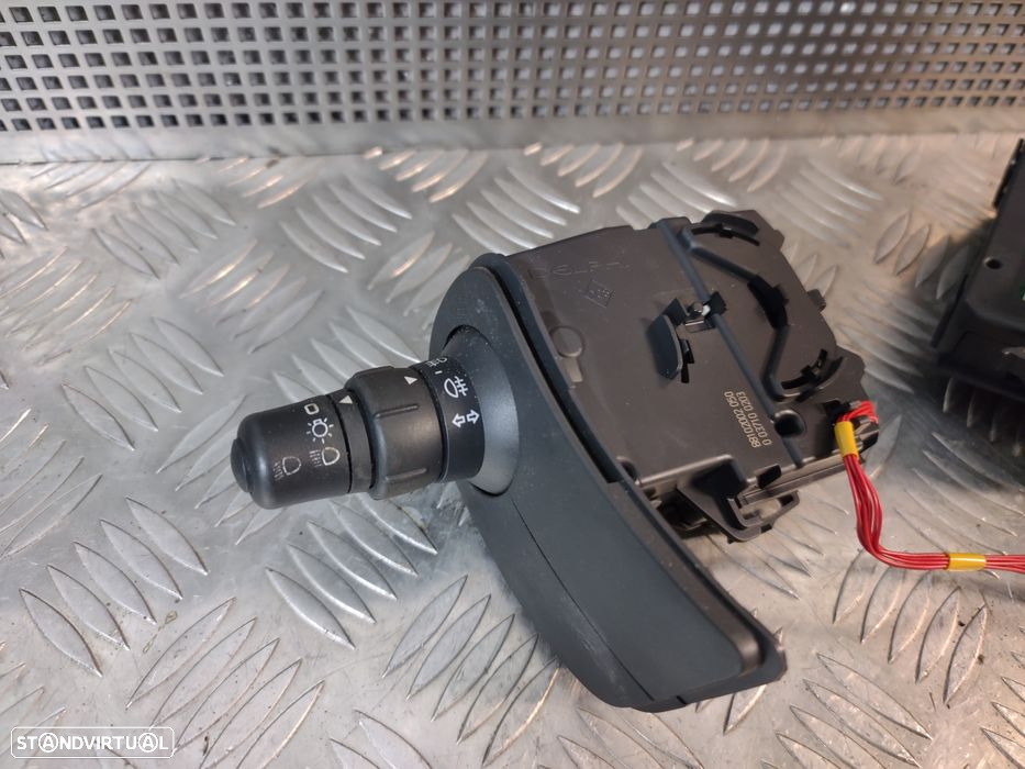 Manete Comutador Piscas Luzes Clio III DP 09 AT 10-2012 - 2