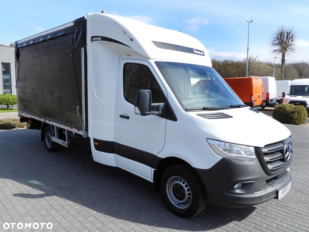 Mercedes-Benz SPRINTER 317 PLANDEKA WINDA 8 PALET WEBASTO TEMPOMAT KLIMATYZACJA  170KM - 5