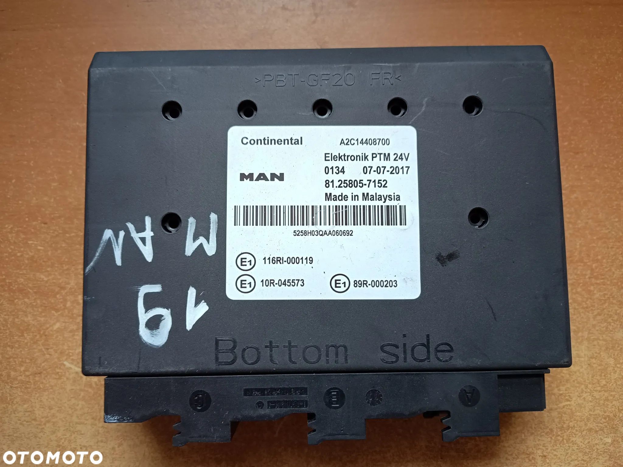 Sterownik moduł PTM MAN 81258057152 - 1