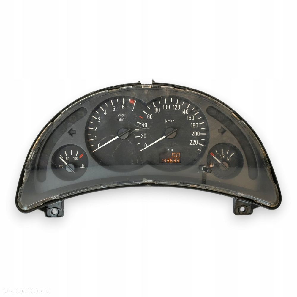 LICZNIK ZEGARY 09166814 FL Opel Corsa C 1.0 12V Benzyna 143 633km europa - 5