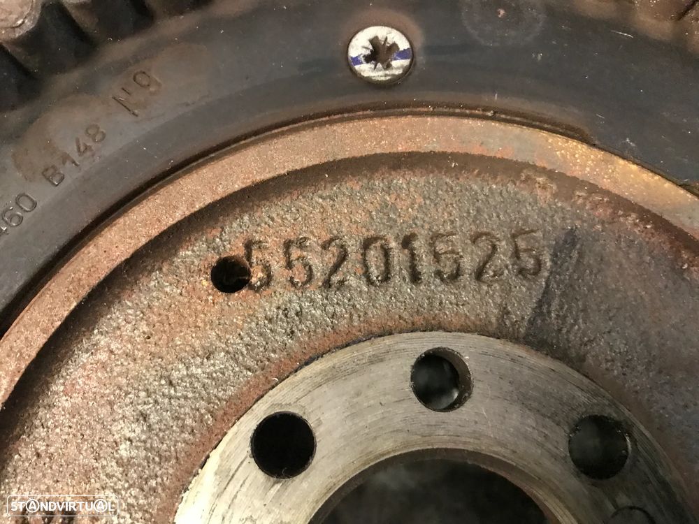 VOLANTE MONOMASSA COM EMBRAIAGEM FIAT PUNTO / DOBLO 1.3JTD 55201525 - 4