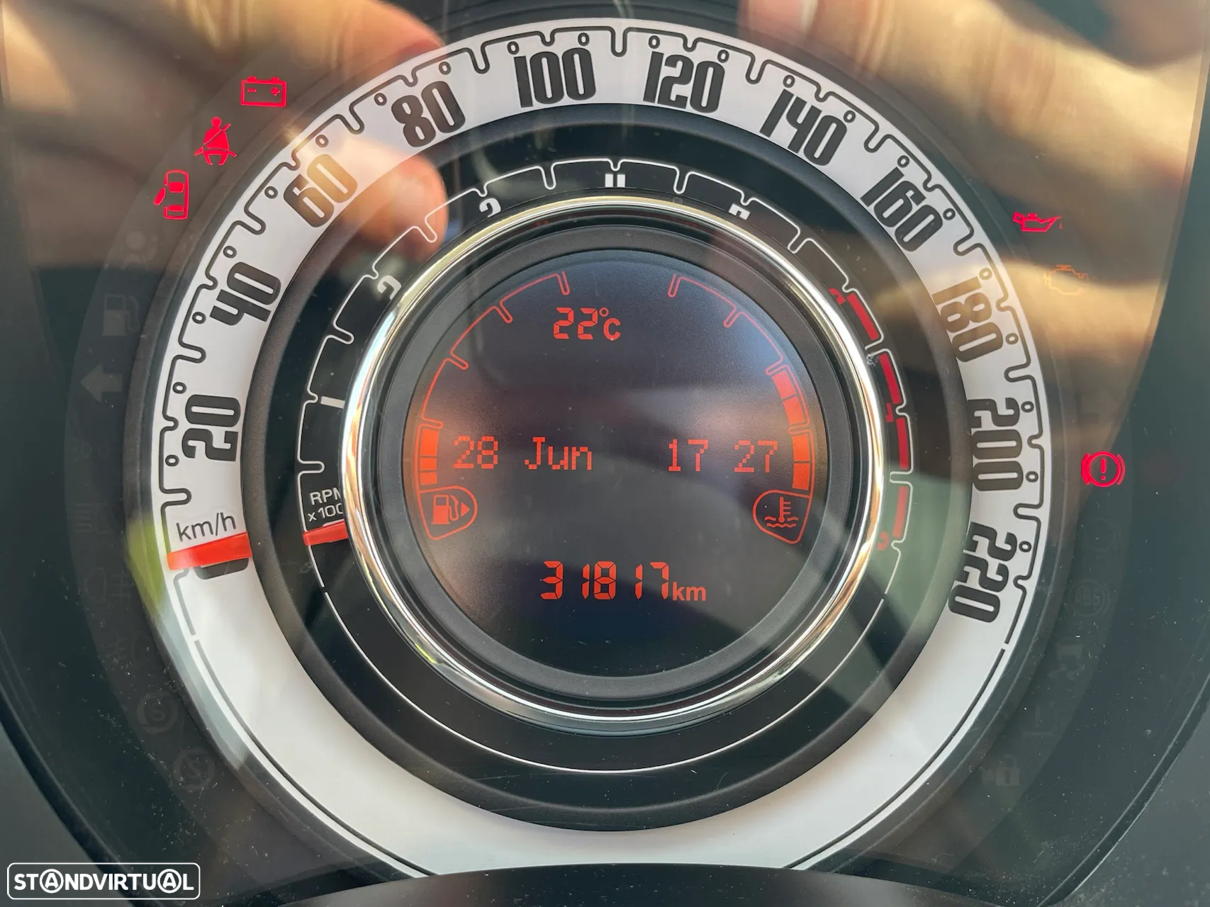 Fiat 500C 1.2 8V Lounge - 38