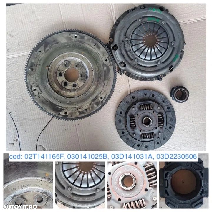 Kit ambreiaj , cutie de viteze - fara electromotor , electromotor BMZ , bobine inductie , clapeta acceleratie , sonda lambda , alternator , furtune racire pt motor 1.2 BMD BME VW VOLKSWAGEN SKODA SEAT IBITZA - 2