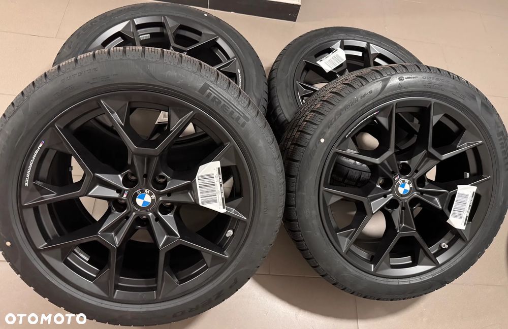 NOWE Oryginalne koła zimowe 19" BMW 942M 5 i5 G60 G61 245/45R19 275/40R19 - 4