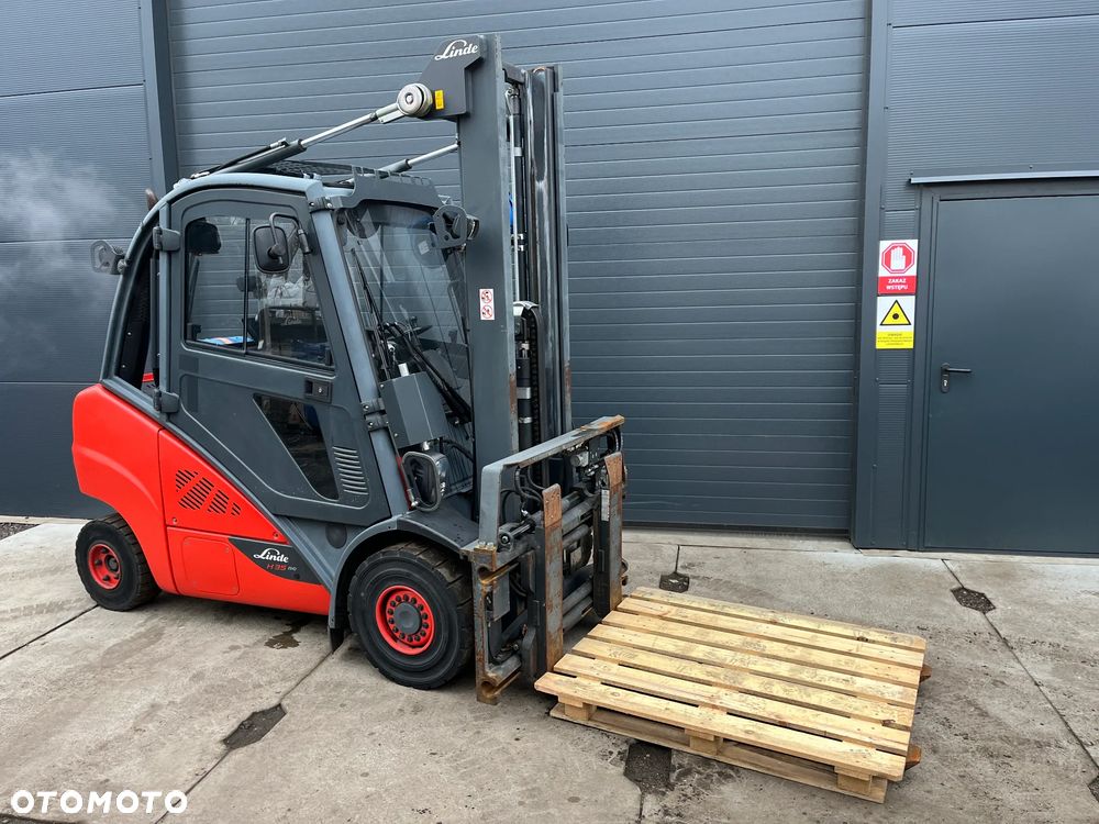 Linde H35 H30 widły wysuwane teleskopowe 135-235cm, pozycjoner 41-135cm, przesuw boczny kabina - 16