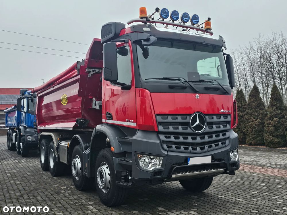 Mercedes-Benz AROCS 3242 E.6 WYWROTKA 8X4 MEILLER KIPPER! - 1