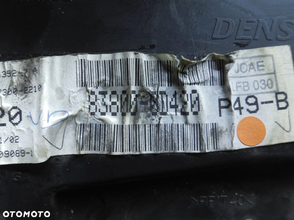 TOYOTA YARIS 1 I 1.4 D4D LICZNIK ZEGARY PRĘDKOŚCIOMIERZ 83800-0D420 - 2