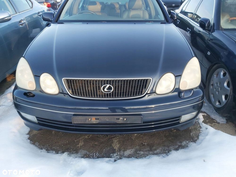 LEXUS GS 300 II kompletny przód zderzak maska błotnik lampa pas przedni - 7