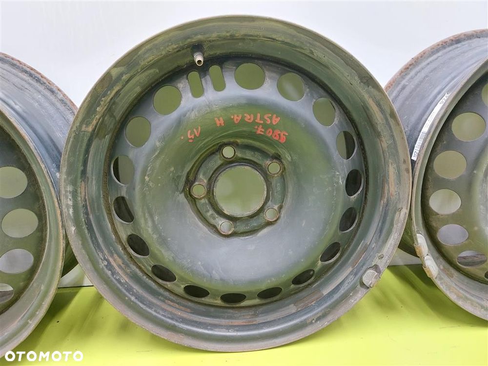 Felgi stalowe Opel ASTRA III H ZAFIRA B 5X110 6,5 J R15 ET 35 - 8