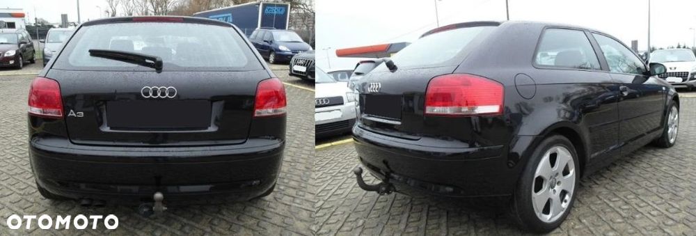AUDI A3 3 DRZWI 8P 2003-2008 SŁUPSK NOWY KOMPLETNY WYPINANY VERTICAL AUTO HAK HOLOWNICZY - 2