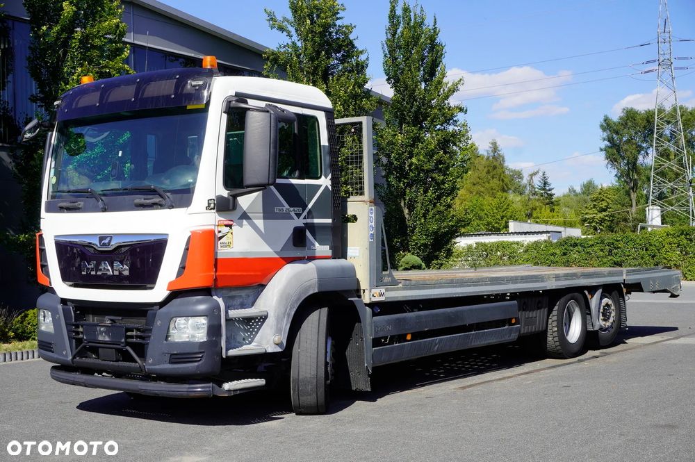 MAN TGS 26.420 6x2 / Laweta CVIM Tepematic 14t / Oś skrętna / pilot_259838 - 2