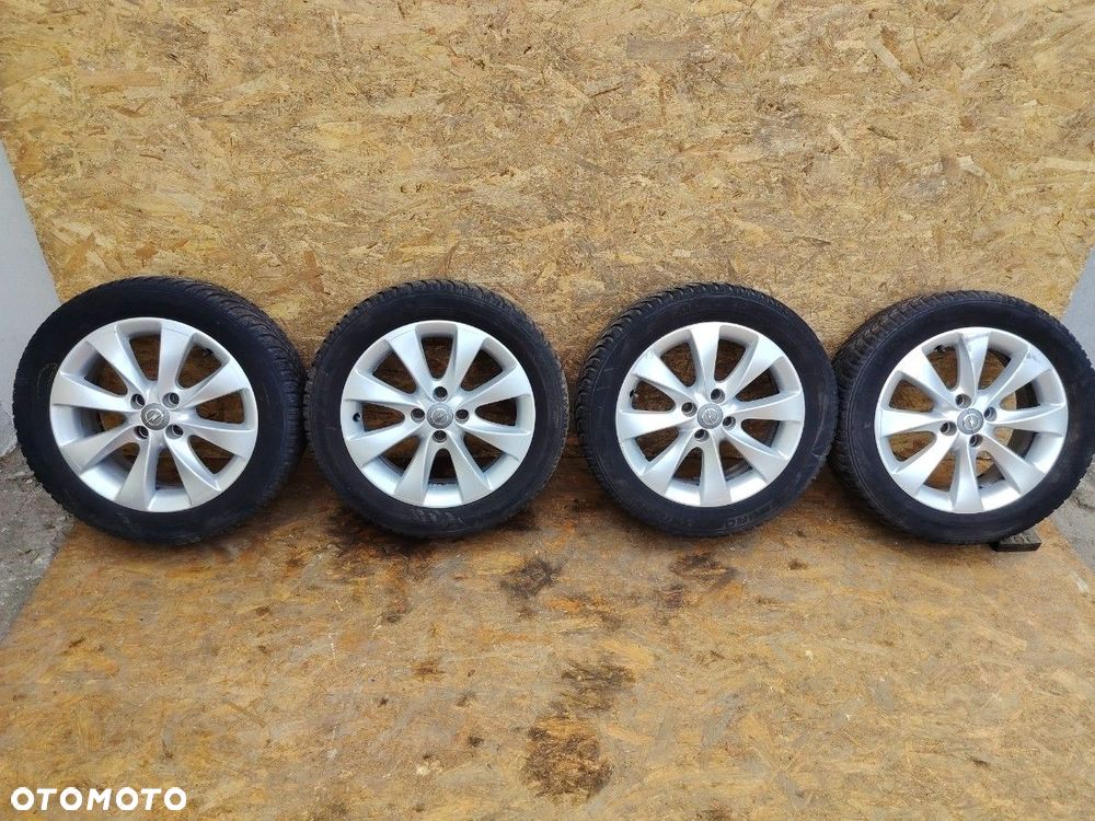 VW 6,5JX16H2 4X100 ET42 fi 57,1mm FELGI ALUMINIOWE KOMPLET X4 205/55R16 6mm - 1
