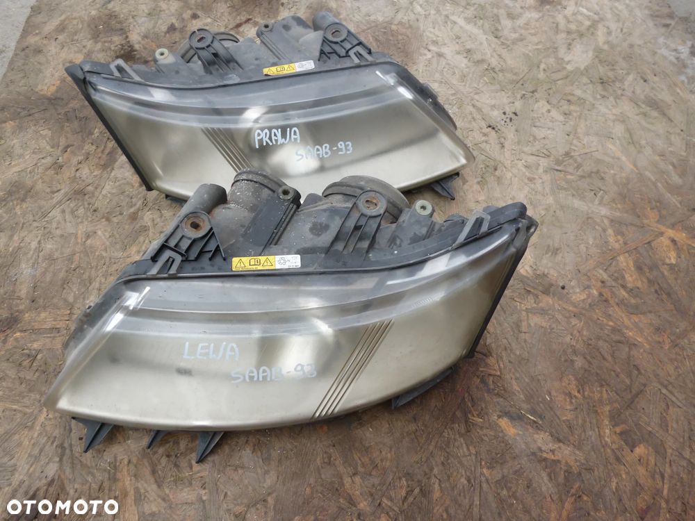 saab 93 lampa przednia xenon lewa - 1