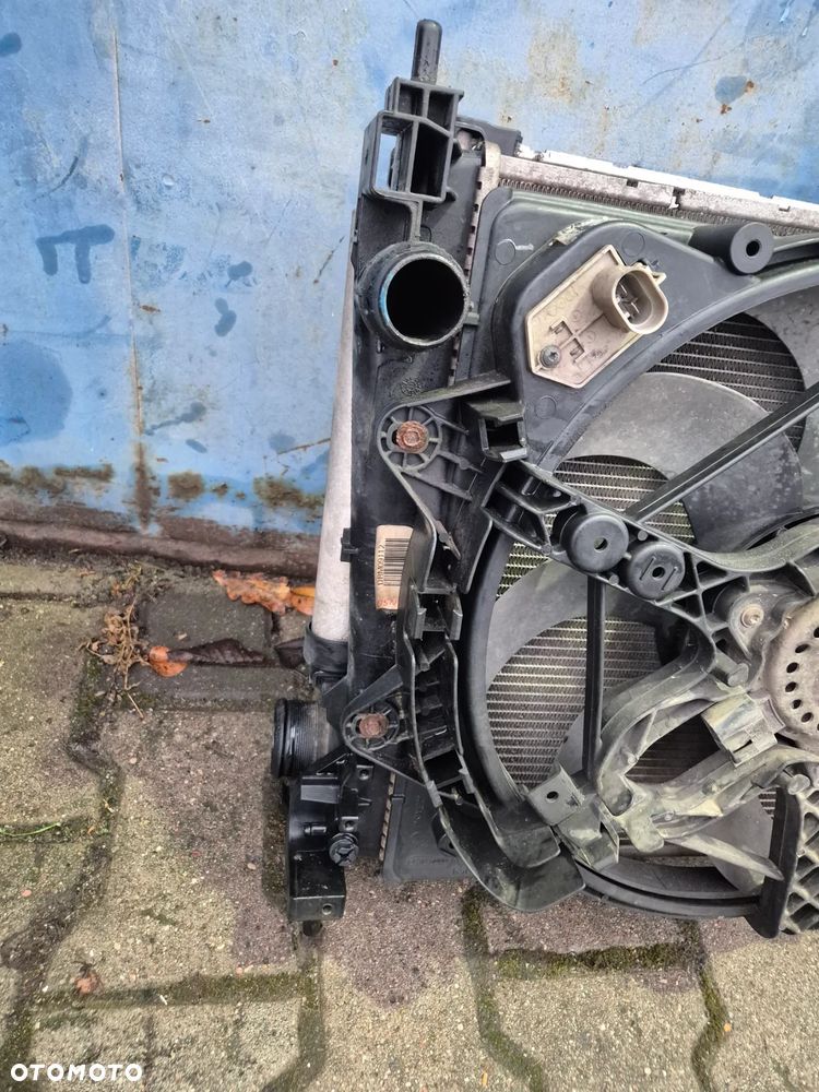 WENTYLATOR CHŁODNICA WODY KLIMY  INTERCOOLER OPEL COMBO D FIAT DOBLO 3 III 10-20r. 1.6 CDTI - 4