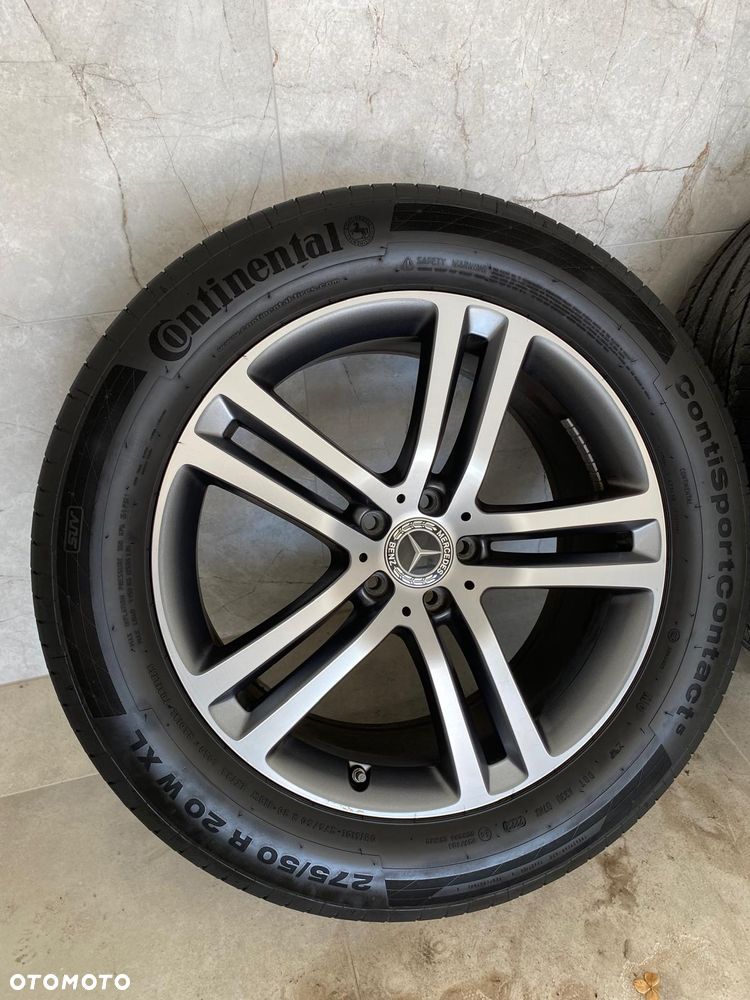 Oryginalne Felgi Mercedes + opony Continental. MERCEDES GLE GLS R20 - 10