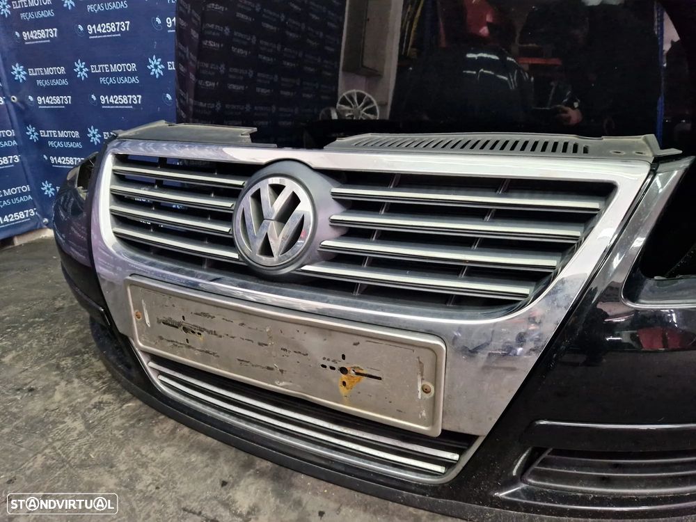 Frente completa usada VW PASSAT B6 2.0 TDI capot parachoques oticas radiadores guardalamas - 5