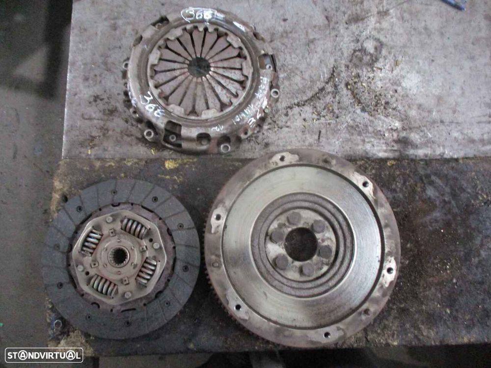 Embraiagem 9637569810 PEUGEOT 207 2012 1.4HDI VALEO/197MM MONOMASSA COMPLETO - 1