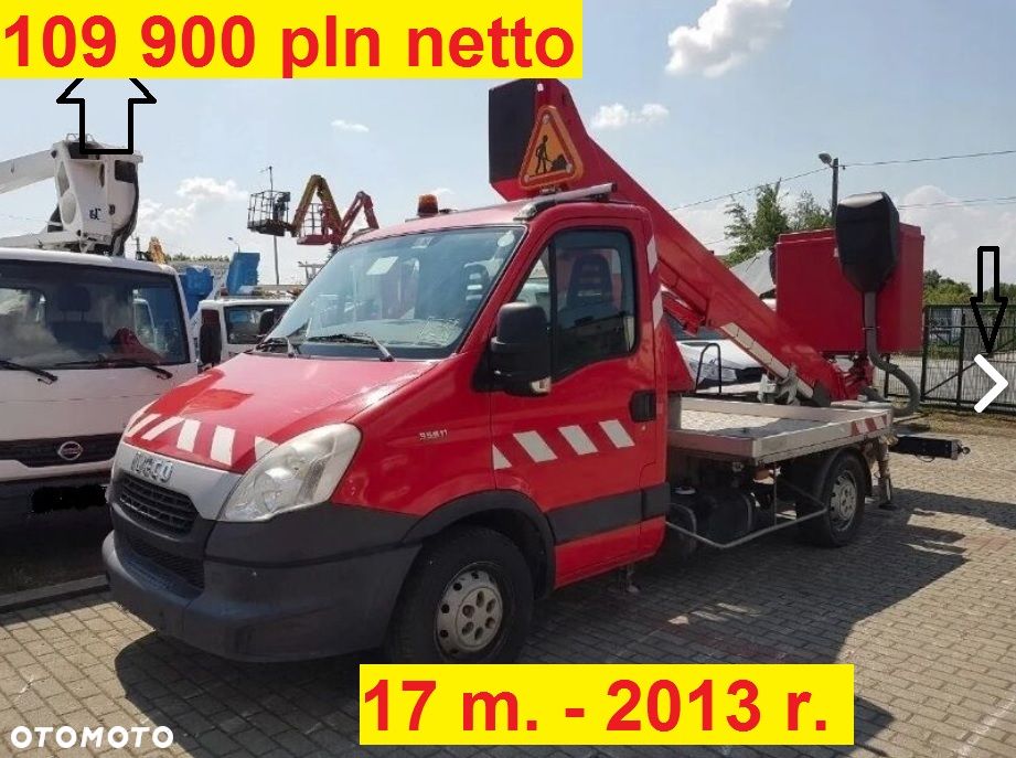Renault Maxity podnośnik koszowy 26 m 25 m 24 m 22 m 21 m 20 m 18 m - 13