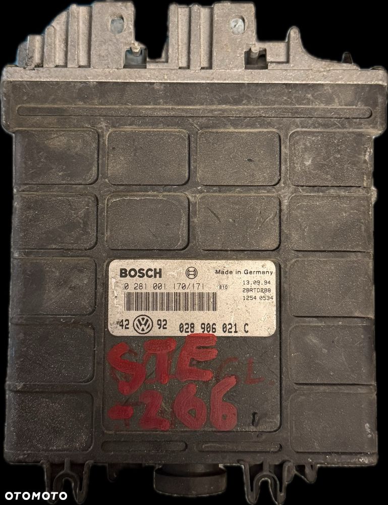 Sterownik Silnika ECU Komputer Volkswagen Audi Skoda Audi 028906021C