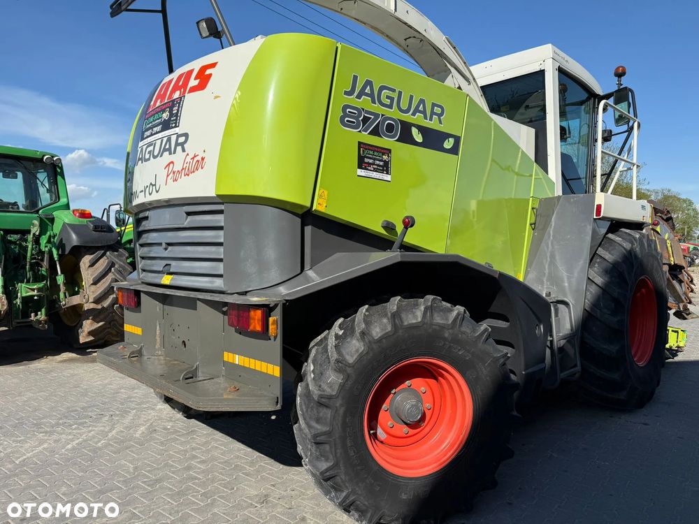 Claas JAGUAR 870 V 8 SILNIK MERCEDES + ORBIS 600 ŁADNY - 21
