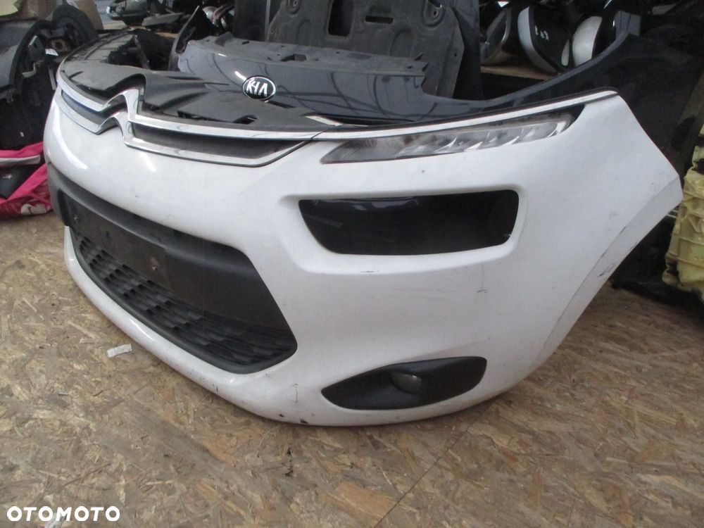 C4 PICASSO II 2014- ZDERZAK PRZEDNI PRZÓD EWP BIAŁY - 4