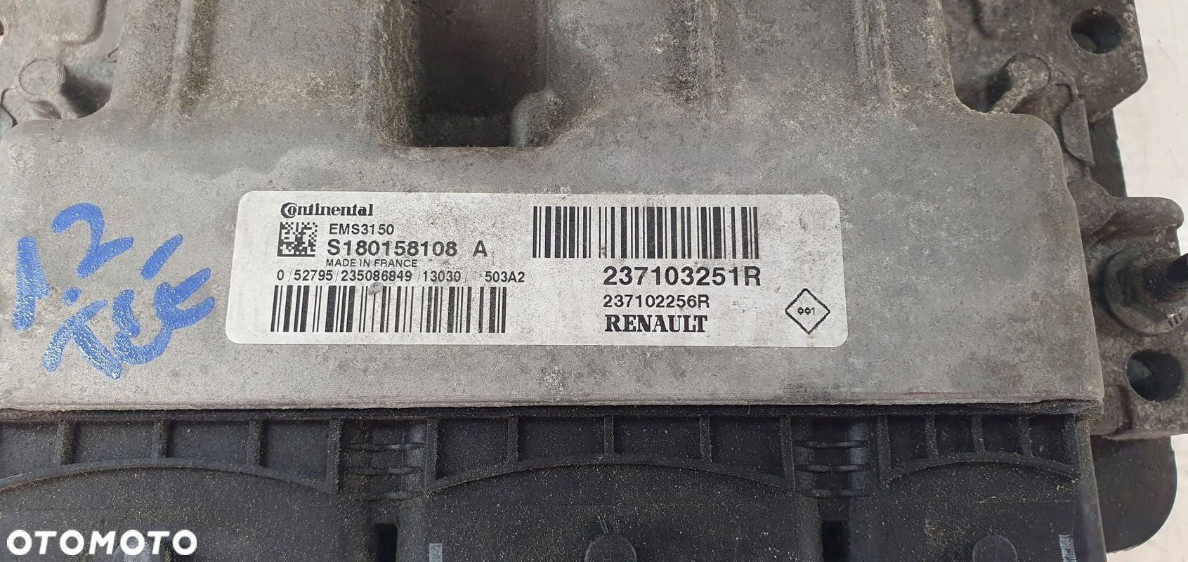 Renault Megane III 3 1.2 TCE 237103251 Sterownik Moduł ECU komputer silnika - 2