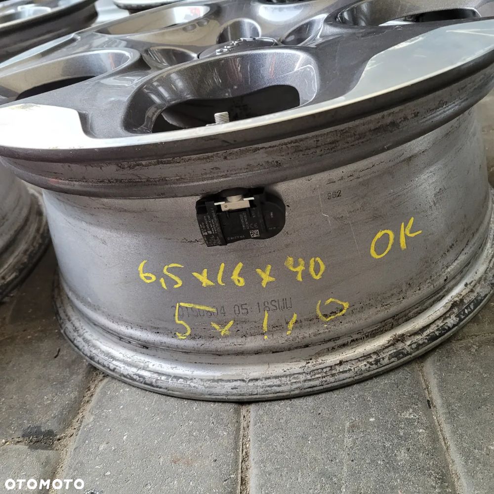 ALUFELGI ORYG. JEEP 6.5Jx16 ET40 5x110 CZUJNIKI - 6