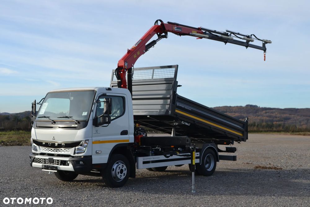 FUSO Canter 9C 7C 6C 4x4 Producent nadwozi Wywrot Kiper Wywrotka HDS Żuraw Fassi - 5