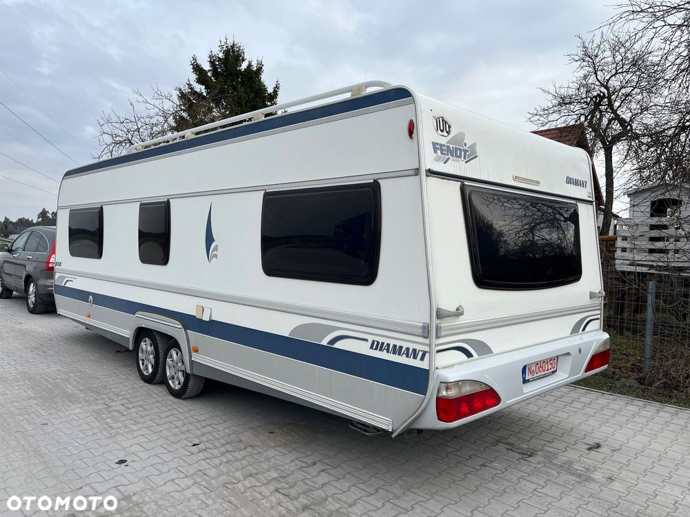 Fendt DIAMANT 650 Łazienka Alu Sypialnia 2 osie skóra - 3