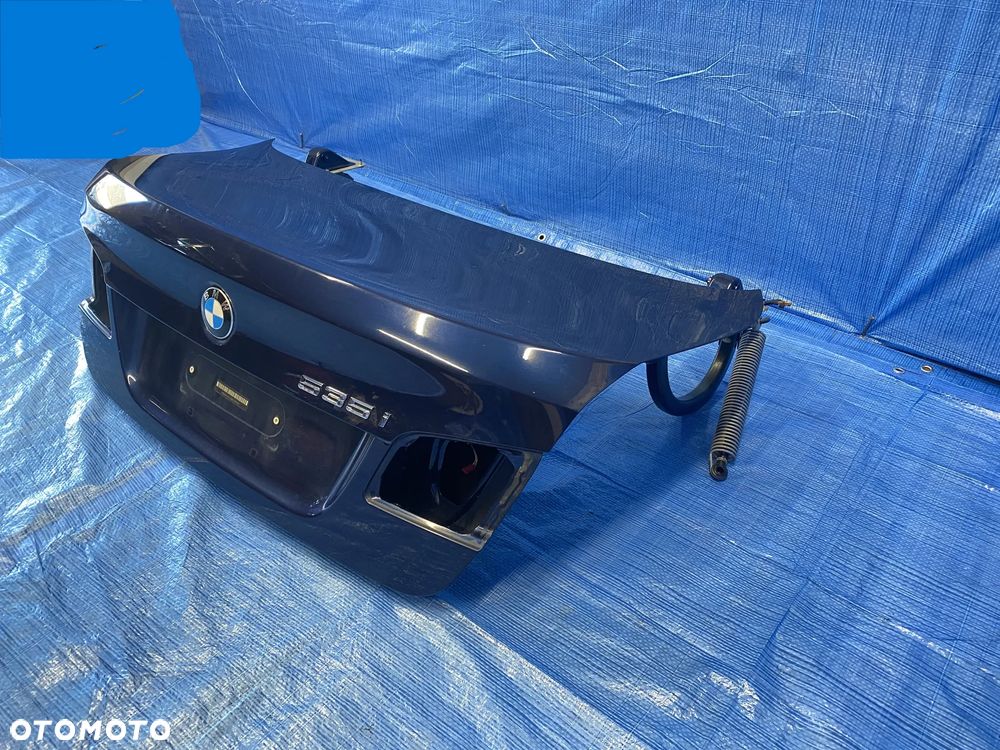 KLAPA BAGAŻNIKA TYŁ TYLNA SEDAN NIEBIESKA A76 TIEFSEEBLAU BMW F10 PRZEDLIFT - 4