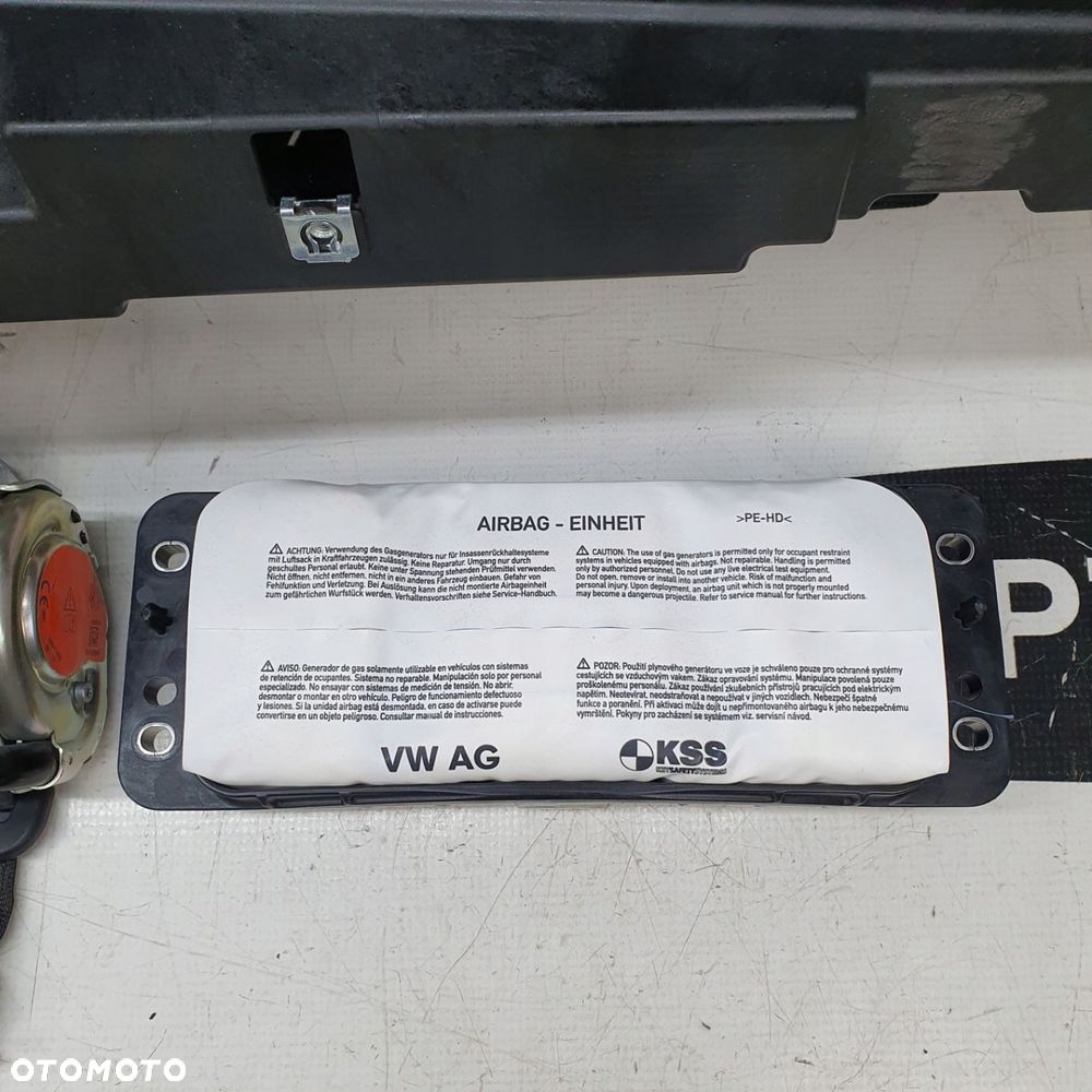 AUDI A7 C8 4K0 DESKA ROZDZIELCZA KONSOLA KOKPIT PULPIT PODUSZKI AIRBAG AIR BAG PASY KIT SET - 6
