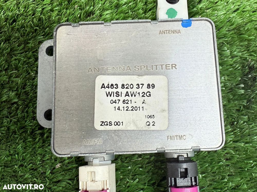 AMPLIFICATOR ANTENA (2 BUC.) MERCEDES BENZ C220 C204 W204 CDI C-CLASS COUPE 2.2 DIESEL 2013 COD OEM A4638203789 2008-2014 - 8