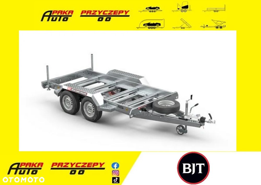 Brian James Trailers Przyczepa pod agregat, DMC 2700 KG, 2,8 x 1,3 M