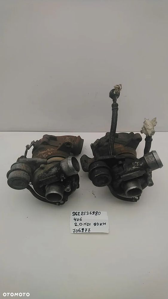 TURBINA 2.0 HDI 90KM 206 306 9645247080 706977 - 6