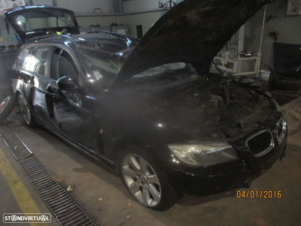 Carro MOT:  CXVEL 2170000702 BMW SERIE 3 2009 318D 143CV 5P PRETO DIESEL - 5