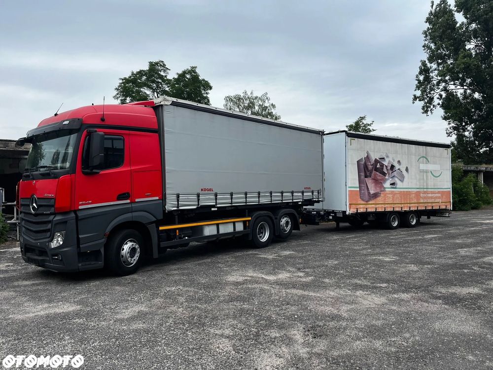 Mercedes-Benz ACTROS 2545L | STREAMSPACE | FIRANKA 7.30 m - 16